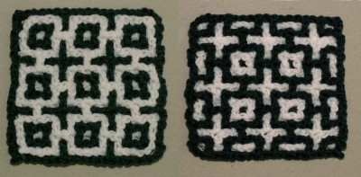 Intermeshing class (front and back)