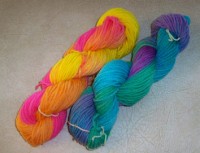 dyed yarn