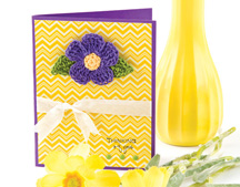 Flower Pin Card