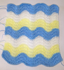 Knit Doll Blanket