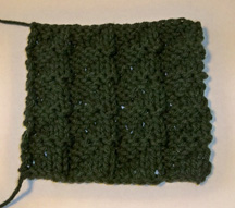 Knit Pennants Pattern made with a crochet hook