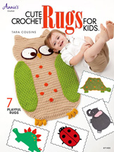 Cute Crochet Rugs for Kids front cover
