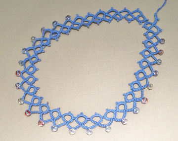 Juanita's tatted necklace