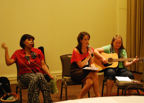From left to right: Terri, Jennifer and Bonnie