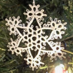 Tatted Snowflake Ornament