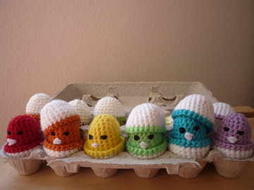 crochet chicks