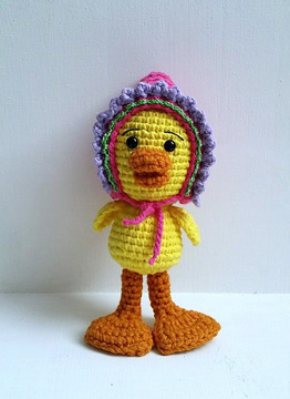 crochet duck
