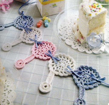 Rattle Swag from April 2009 issue of Crochet World magazine
