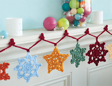 Snowflake Garland from Nov/Dec 2011 issue of Crochet Today magazine