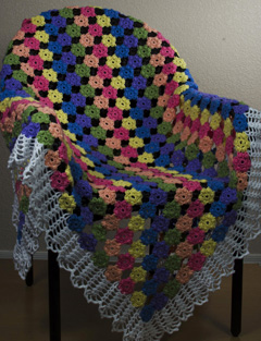 41 Behind the Picket Fence Throw by Shari White