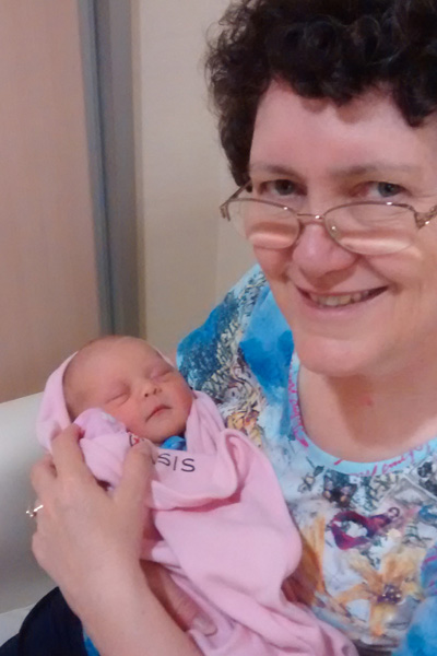 Rubekah and Grandma Lowman!