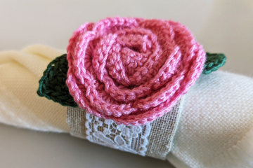 Floral Napkin Ring