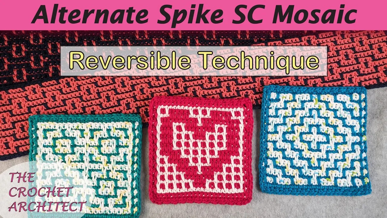 Easy Beginner Crochet Coaster