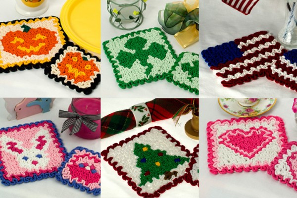 Wiggly Hot Pads & Coasters Set