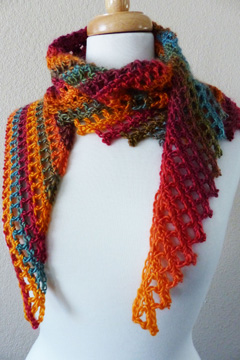 crochet scarf