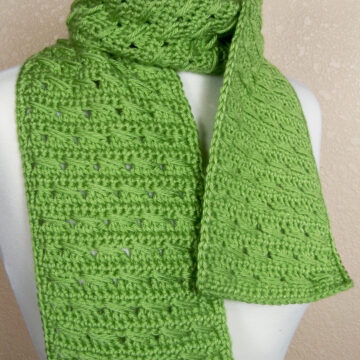 crochet scarf