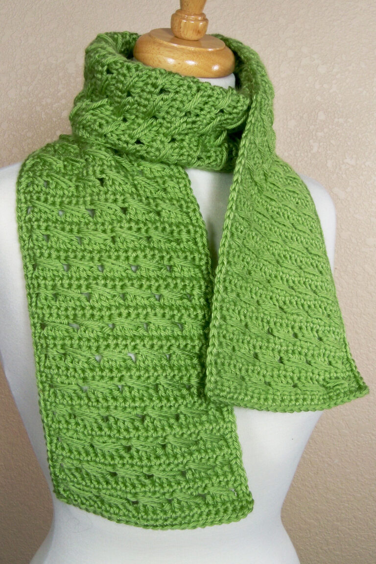crochet scarf