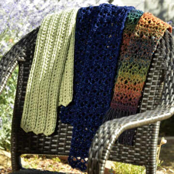 crochet scarves