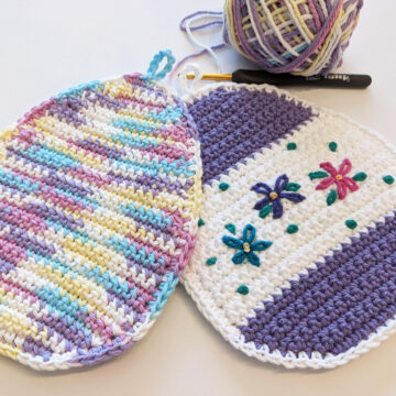 Easter Egg Potholders