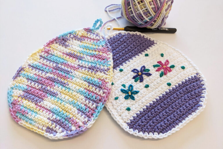 Easter Egg Potholders