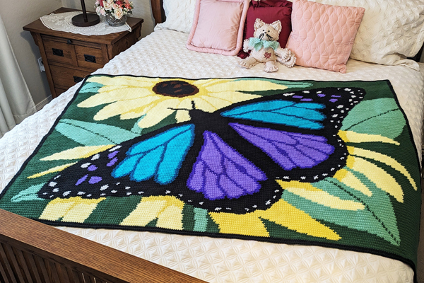 butterfly afghan